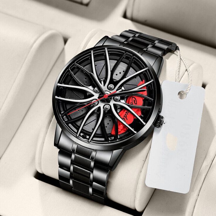 Stereoscopic Car Wheel Watch