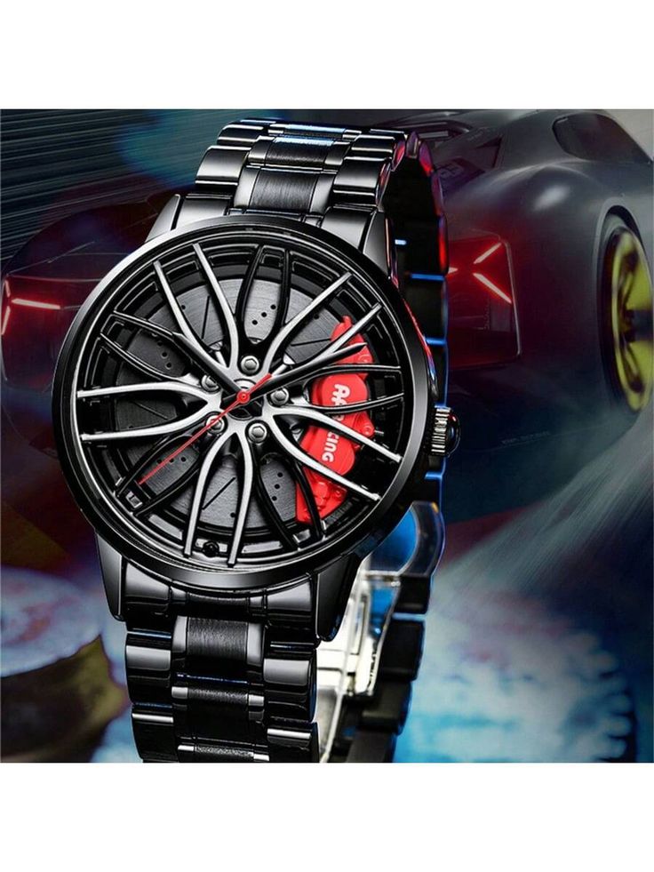 Stereoscopic Car Wheel Watch