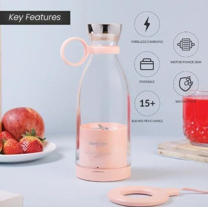 Portable juicer blender